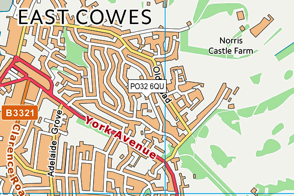PO32 6QU map - OS VectorMap District (Ordnance Survey) PO32 6QU map - OS VectorMap District (Ordnance Survey)