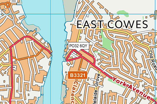 PO32 6QY map - OS VectorMap District (Ordnance Survey) PO32 6QY map - OS VectorMap District (Ordnance Survey)