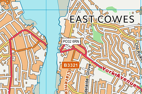 PO32 6RN map - OS VectorMap District (Ordnance Survey) PO32 6RN map - OS VectorMap District (Ordnance Survey)
