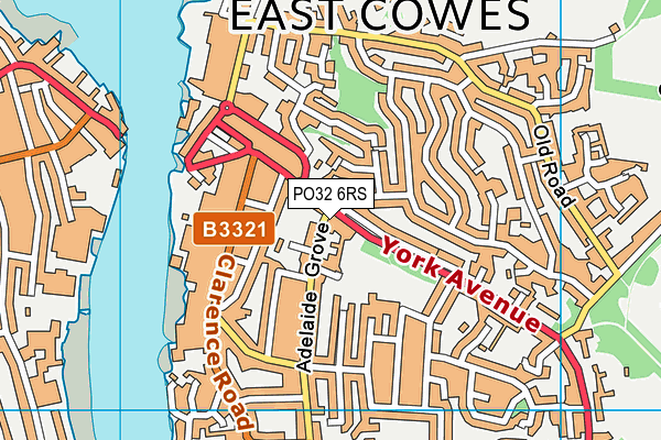 PO32 6RS map - OS VectorMap District (Ordnance Survey) PO32 6RS map - OS VectorMap District (Ordnance Survey)