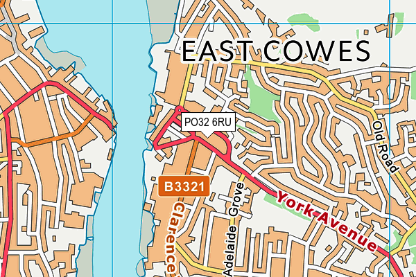 PO32 6RU map - OS VectorMap District (Ordnance Survey) PO32 6RU map - OS VectorMap District (Ordnance Survey)