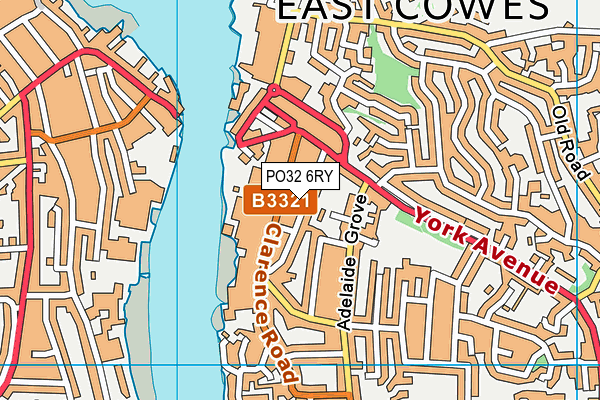 PO32 6RY map - OS VectorMap District (Ordnance Survey) PO32 6RY map - OS VectorMap District (Ordnance Survey)