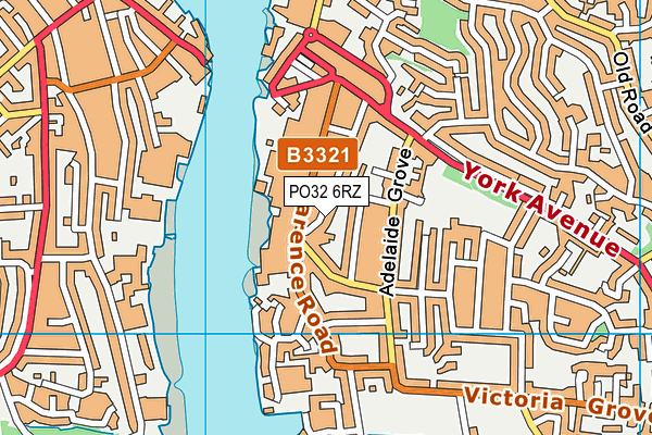 PO32 6RZ map - OS VectorMap District (Ordnance Survey) PO32 6RZ map - OS VectorMap District (Ordnance Survey)