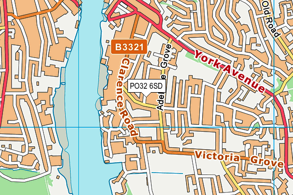 PO32 6SD map - OS VectorMap District (Ordnance Survey) PO32 6SD map - OS VectorMap District (Ordnance Survey)