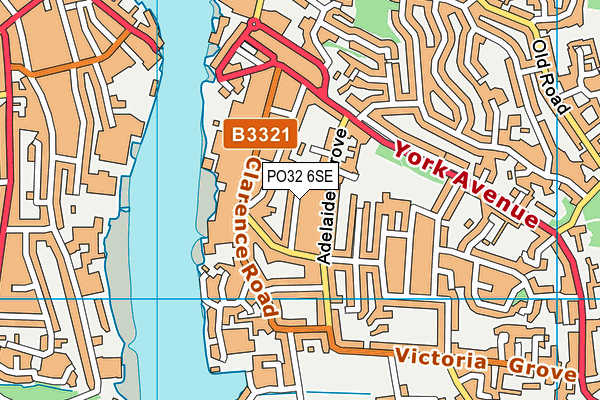 PO32 6SE map - OS VectorMap District (Ordnance Survey) PO32 6SE map - OS VectorMap District (Ordnance Survey)