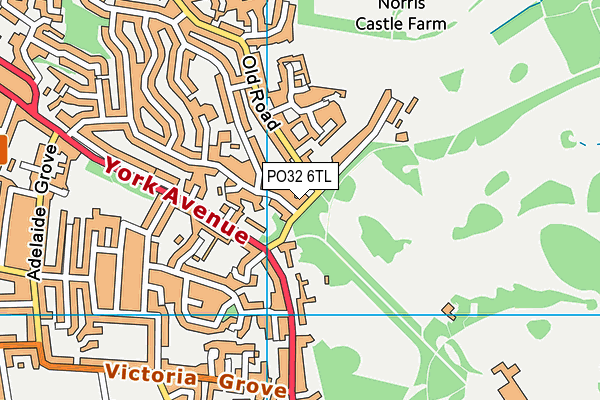 PO32 6TL map - OS VectorMap District (Ordnance Survey) PO32 6TL map - OS VectorMap District (Ordnance Survey)