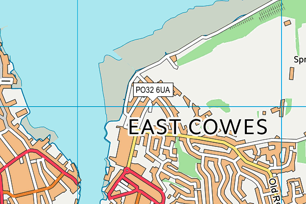 PO32 6UA map - OS VectorMap District (Ordnance Survey) PO32 6UA map - OS VectorMap District (Ordnance Survey)
