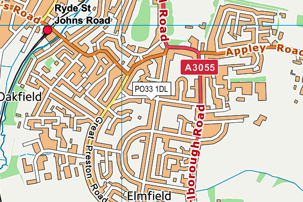 PO33 1DL map - OS VectorMap District (Ordnance Survey) PO33 1DL map - OS VectorMap District (Ordnance Survey)
