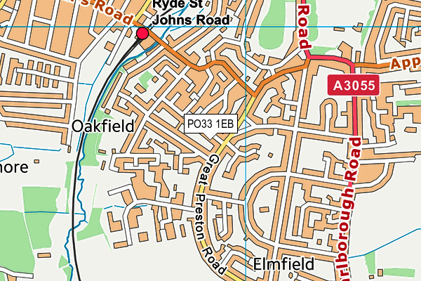 PO33 1EB map - OS VectorMap District (Ordnance Survey) PO33 1EB map - OS VectorMap District (Ordnance Survey)
