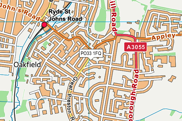 PO33 1FQ map - OS VectorMap District (Ordnance Survey) PO33 1FQ map - OS VectorMap District (Ordnance Survey)