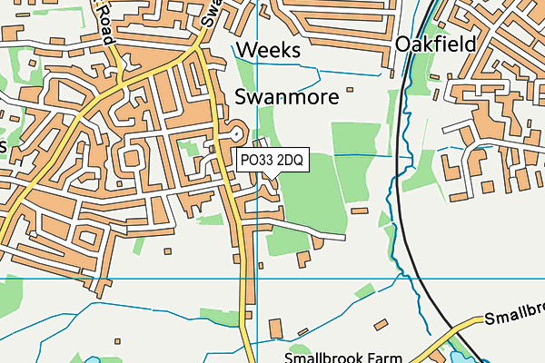 PO33 2DQ map - OS VectorMap District (Ordnance Survey) PO33 2DQ map - OS VectorMap District (Ordnance Survey)