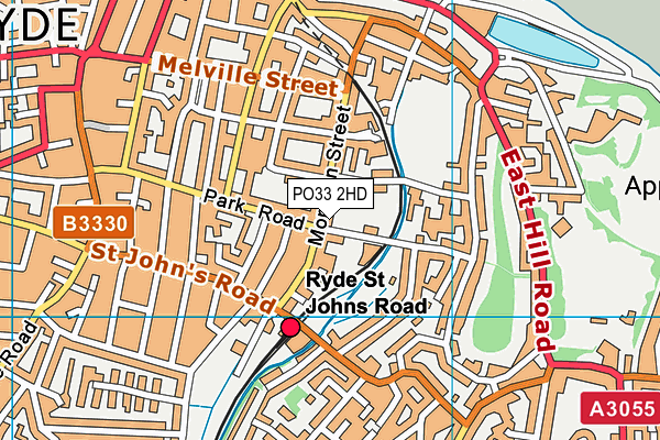 PO33 2HD map - OS VectorMap District (Ordnance Survey) PO33 2HD map - OS VectorMap District (Ordnance Survey)
