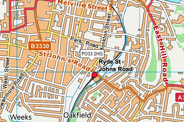 PO33 2HG map - OS VectorMap District (Ordnance Survey) PO33 2HG map - OS VectorMap District (Ordnance Survey)