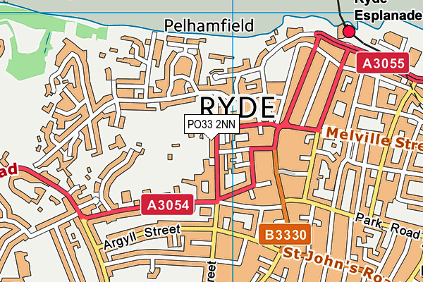 PO33 2NN map - OS VectorMap District (Ordnance Survey) PO33 2NN map - OS VectorMap District (Ordnance Survey)