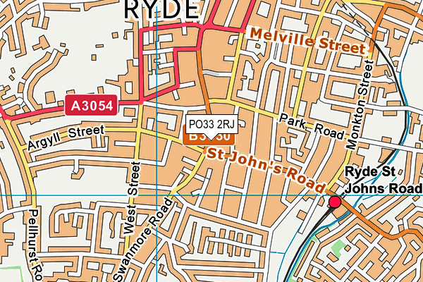 PO33 2RJ map - OS VectorMap District (Ordnance Survey) PO33 2RJ map - OS VectorMap District (Ordnance Survey)