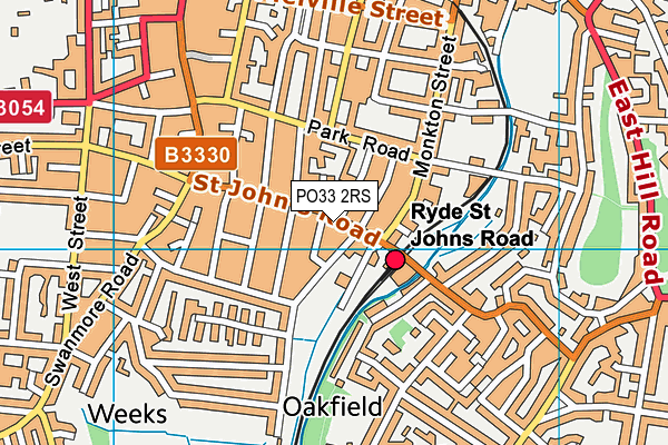 PO33 2RS map - OS VectorMap District (Ordnance Survey) PO33 2RS map - OS VectorMap District (Ordnance Survey)
