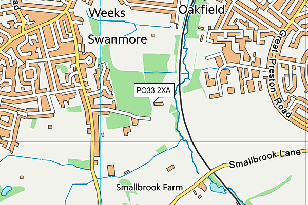 PO33 2XA map - OS VectorMap District (Ordnance Survey) PO33 2XA map - OS VectorMap District (Ordnance Survey)