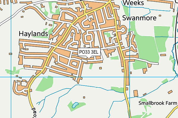 PO33 3EL map - OS VectorMap District (Ordnance Survey) PO33 3EL map - OS VectorMap District (Ordnance Survey)