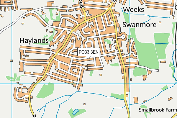 PO33 3EN map - OS VectorMap District (Ordnance Survey) PO33 3EN map - OS VectorMap District (Ordnance Survey)