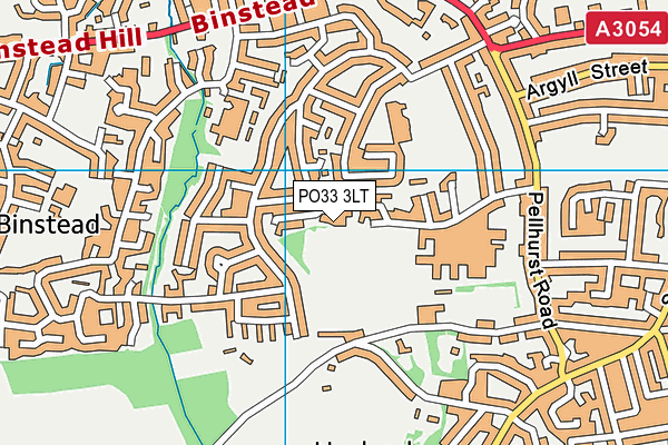 PO33 3LT map - OS VectorMap District (Ordnance Survey) PO33 3LT map - OS VectorMap District (Ordnance Survey)