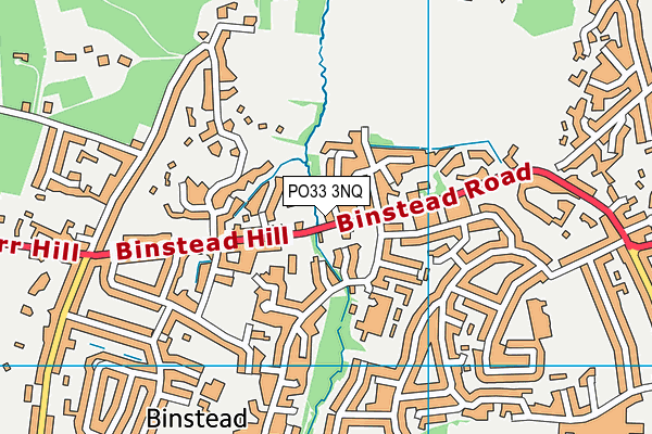 PO33 3NQ map - OS VectorMap District (Ordnance Survey) PO33 3NQ map - OS VectorMap District (Ordnance Survey)