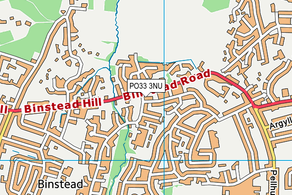 PO33 3NU map - OS VectorMap District (Ordnance Survey) PO33 3NU map - OS VectorMap District (Ordnance Survey)
