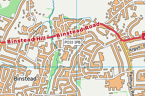 PO33 3PB map - OS VectorMap District (Ordnance Survey) PO33 3PB map - OS VectorMap District (Ordnance Survey)