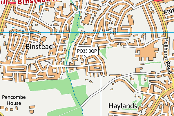 PO33 3QP map - OS VectorMap District (Ordnance Survey) PO33 3QP map - OS VectorMap District (Ordnance Survey)