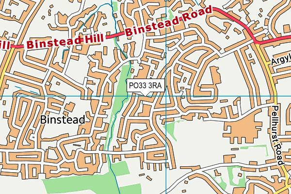 PO33 3RA map - OS VectorMap District (Ordnance Survey) PO33 3RA map - OS VectorMap District (Ordnance Survey)