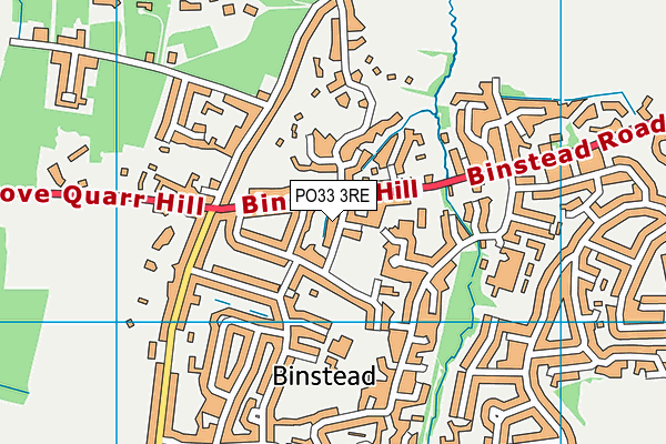 PO33 3RE map - OS VectorMap District (Ordnance Survey) PO33 3RE map - OS VectorMap District (Ordnance Survey)