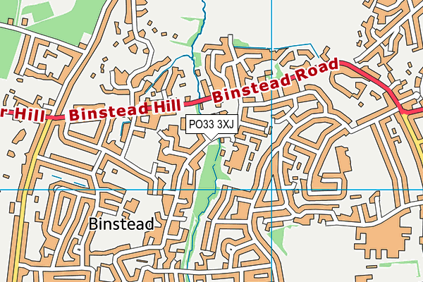 PO33 3XJ map - OS VectorMap District (Ordnance Survey) PO33 3XJ map - OS VectorMap District (Ordnance Survey)