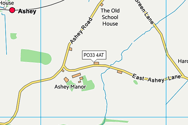 PO33 4AT map - OS VectorMap District (Ordnance Survey) PO33 4AT map - OS VectorMap District (Ordnance Survey)
