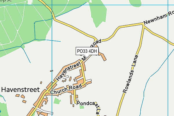 PO33 4DH map - OS VectorMap District (Ordnance Survey) PO33 4DH map - OS VectorMap District (Ordnance Survey)