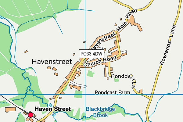 PO33 4DW map - OS VectorMap District (Ordnance Survey) PO33 4DW map - OS VectorMap District (Ordnance Survey)