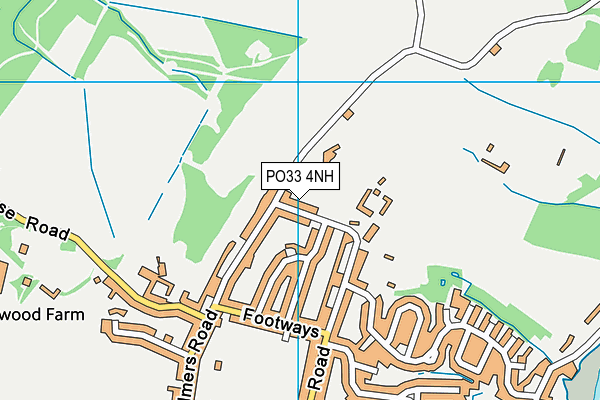 PO33 4NH map - OS VectorMap District (Ordnance Survey) PO33 4NH map - OS VectorMap District (Ordnance Survey)