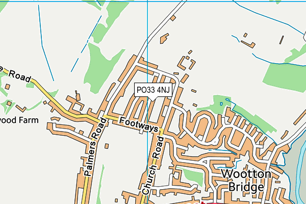 PO33 4NJ map - OS VectorMap District (Ordnance Survey) PO33 4NJ map - OS VectorMap District (Ordnance Survey)