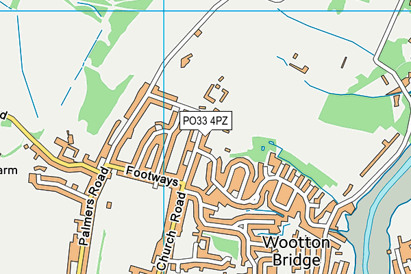 PO33 4PZ map - OS VectorMap District (Ordnance Survey) PO33 4PZ map - OS VectorMap District (Ordnance Survey)