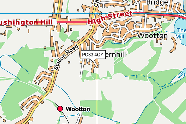 PO33 4QY map - OS VectorMap District (Ordnance Survey) PO33 4QY map - OS VectorMap District (Ordnance Survey)