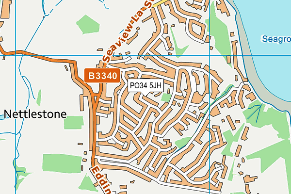 PO34 5JH map - OS VectorMap District (Ordnance Survey) PO34 5JH map - OS VectorMap District (Ordnance Survey)