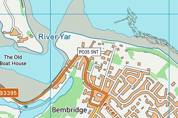 PO35 5NT map - OS VectorMap District (Ordnance Survey) PO35 5NT map - OS VectorMap District (Ordnance Survey)