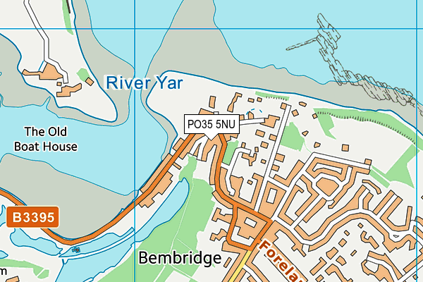 PO35 5NU map - OS VectorMap District (Ordnance Survey) PO35 5NU map - OS VectorMap District (Ordnance Survey)