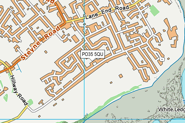 PO35 5QU map - OS VectorMap District (Ordnance Survey) PO35 5QU map - OS VectorMap District (Ordnance Survey)