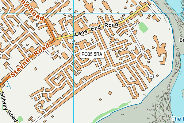 PO35 5RA map - OS VectorMap District (Ordnance Survey) PO35 5RA map - OS VectorMap District (Ordnance Survey)