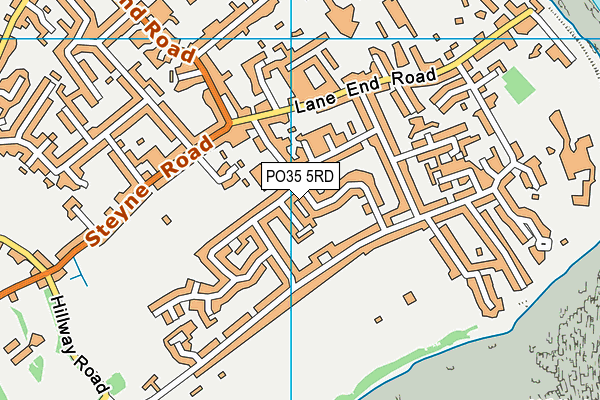 PO35 5RD map - OS VectorMap District (Ordnance Survey) PO35 5RD map - OS VectorMap District (Ordnance Survey)