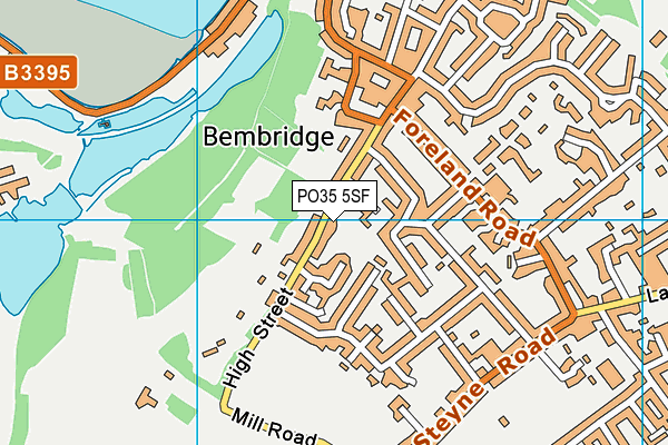 PO35 5SF map - OS VectorMap District (Ordnance Survey) PO35 5SF map - OS VectorMap District (Ordnance Survey)
