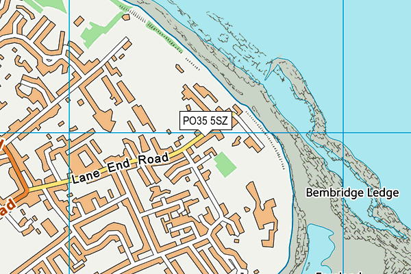 PO35 5SZ map - OS VectorMap District (Ordnance Survey) PO35 5SZ map - OS VectorMap District (Ordnance Survey)