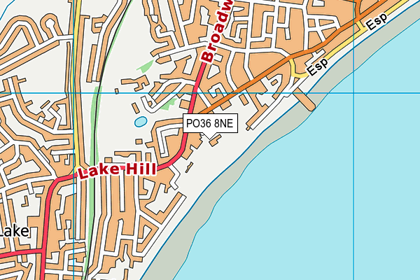 PO36 8NE map - OS VectorMap District (Ordnance Survey) PO36 8NE map - OS VectorMap District (Ordnance Survey)
