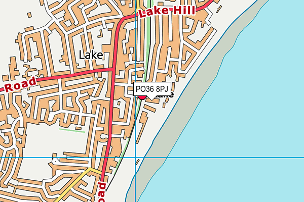 PO36 8PJ map - OS VectorMap District (Ordnance Survey) PO36 8PJ map - OS VectorMap District (Ordnance Survey)
