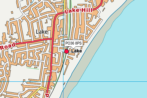 PO36 8PS map - OS VectorMap District (Ordnance Survey) PO36 8PS map - OS VectorMap District (Ordnance Survey)