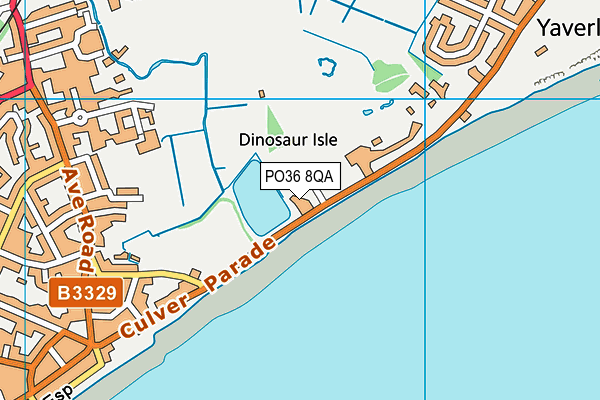 PO36 8QA map - OS VectorMap District (Ordnance Survey) PO36 8QA map - OS VectorMap District (Ordnance Survey)